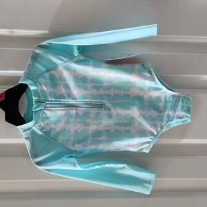 Baby girl swim suit rash guard
